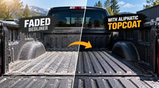 UV fading bedliner