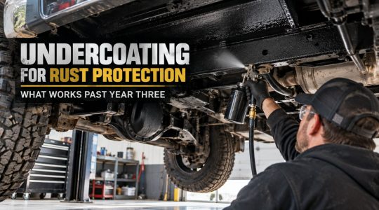 Truck Undercoating Rust Protection